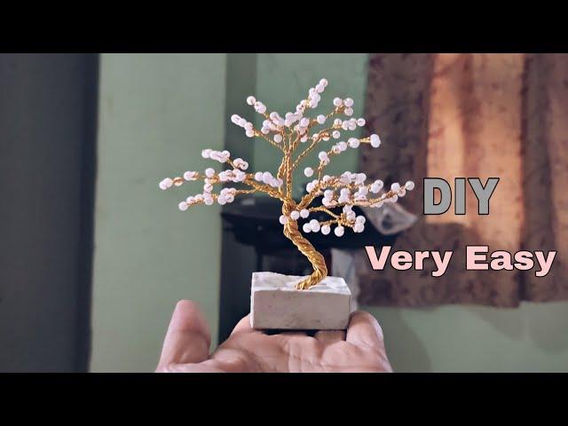 How To Make A Wire Tree | DIY Wire Tree | Mini Bonsai Wire Tree