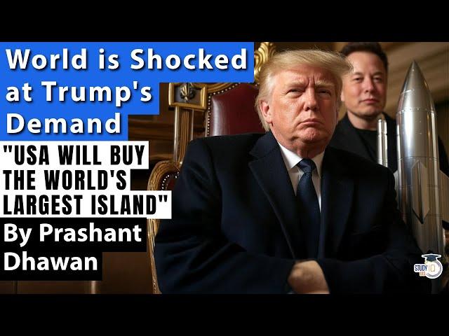 World is Shocked at Trump's Demand to buy Greenland | USA WILL BUY THE WORLD'S LARGEST ISLAND