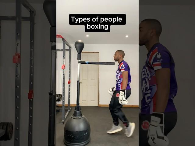 Types of people boxing