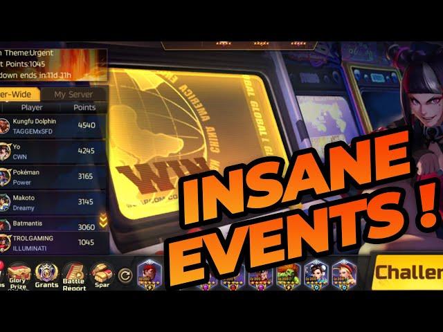 INSANE NEW F2P EVENTS !! SO FUN !! FREE REWARDS !! STREET FIGHTER: DUEL