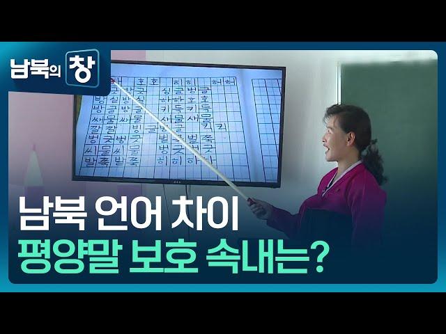 남북 언어 차이…평양말 보호 속내는? [클로즈업 북한]  / KBS  2024.07.06.