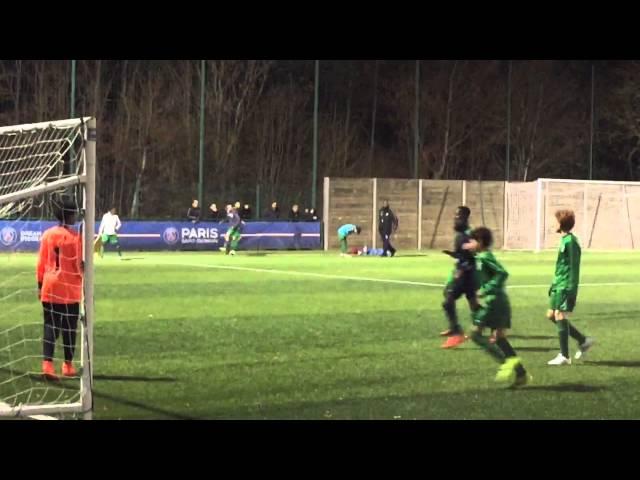 ASSOA 1/2 - Match U13 Élite Régional (Adrien Moncet, 2004, gardien) vs PSG  17 12 15