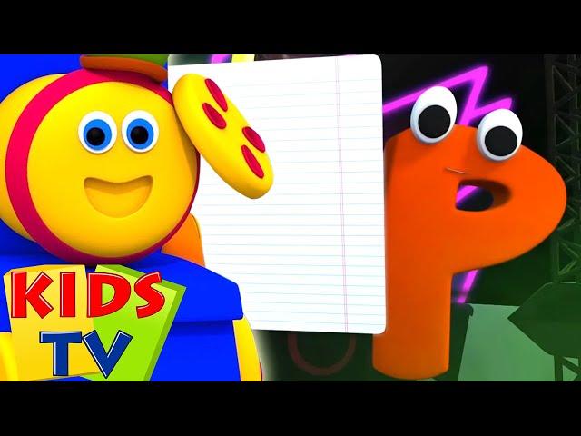 字母P | 字母歌 | 國語童謠 | Kids Tv China | 幼兒 歌曲 | 卡通動畫