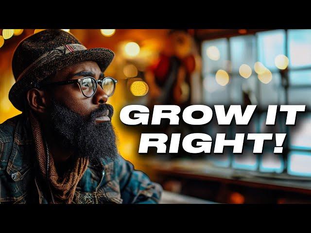 How To Grow A Beard For Black Men