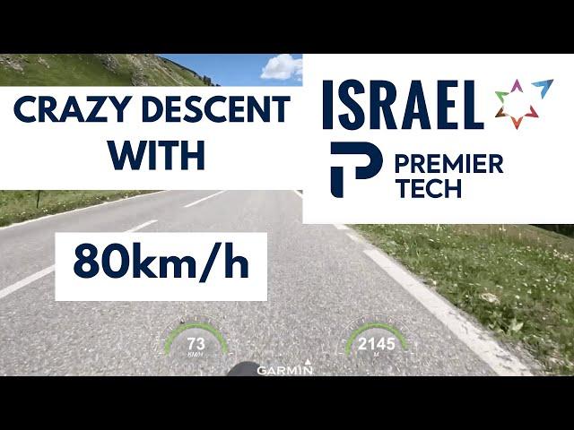 CRAZY descent speed with ISRAEL-Premier Tech PRO's