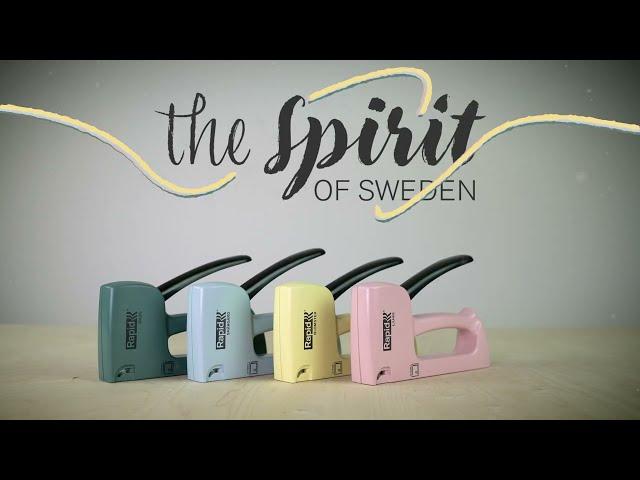 Rapid R13 Staple Gun - the Spirit of Sweden