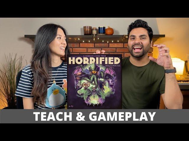 Horrified World of Monsters - Teach & Playthrough