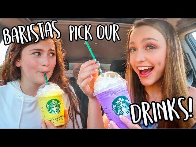 Letting Starbucks Baristas Pick Our Drinks For A Week...