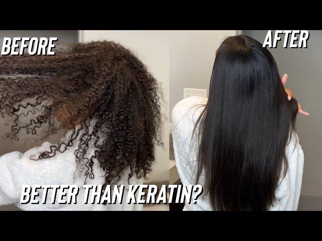 The FIRST BOTOX for Afro Hair! Better than Keratin Treatment?