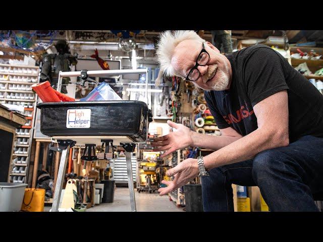 Why Adam Savage Loves Collapsible Workshop Storage