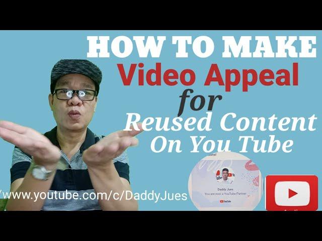 How to Make Video Appeal for Demonetized Channel due to Reused Content on YouTube