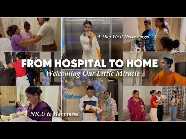 From Hospital to Home: Welcoming Our Little Miracle | VLOG | Mishti Pandey