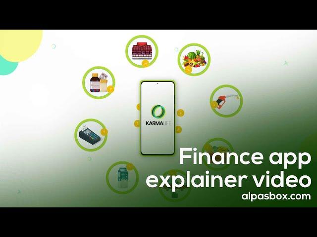 finance app explainer video by Alpasbox (Animated explainer video 2021)