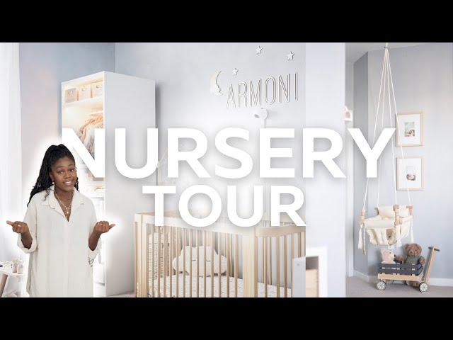 NURSERY / TODDLER ROOM TOUR - Baby Boy Room Ideas