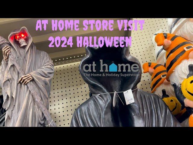 At Home Store Visit 2024 Halloween Animatronics, Halloween Props and Halloween Decorations