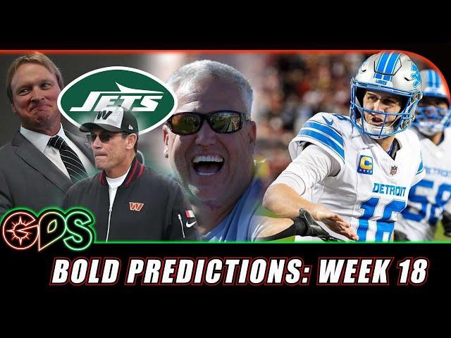 New Year, BOLD Predictions for Week 18