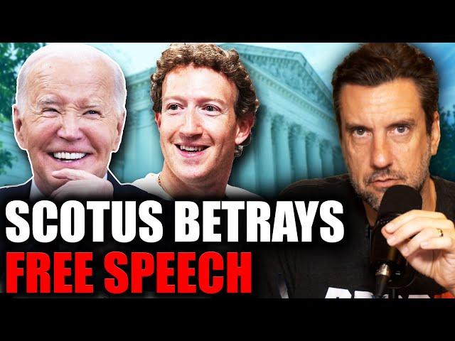 The Supreme Court BETRAYS Free Speech With SHOCKING Ruling | OutKick The Show with Clay Travis