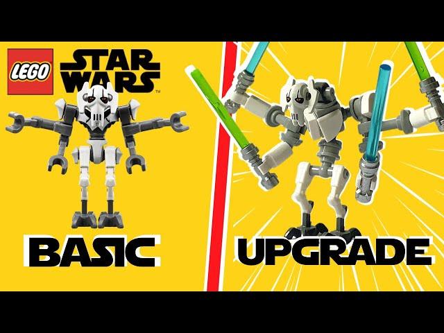 25 UPGRADES for Lego Star Wars Minifigures