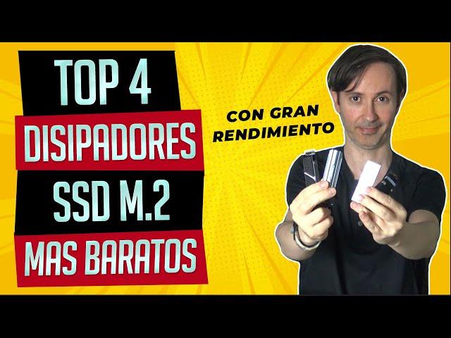 TOP 4 DISIPADORES SSD M.2 MÁS BARATOS CON MEJOR RENDIMIENTO PARA PC Y PS5