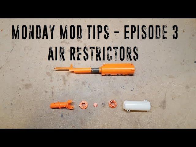 Monday Mod Tips - Episode 3 - Air Restrictors