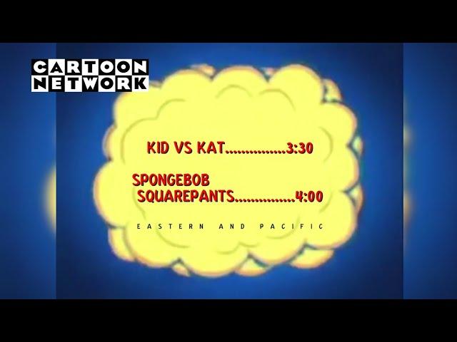 Cartoon Network Powerhouse Era Next: Kid vs Kat To SpongeBob Sqaurepants (2003) [FANMADE]