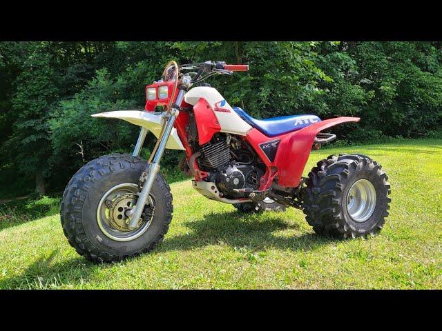 I Can't Ride this THING! | 1985 Honda  ATC 350X