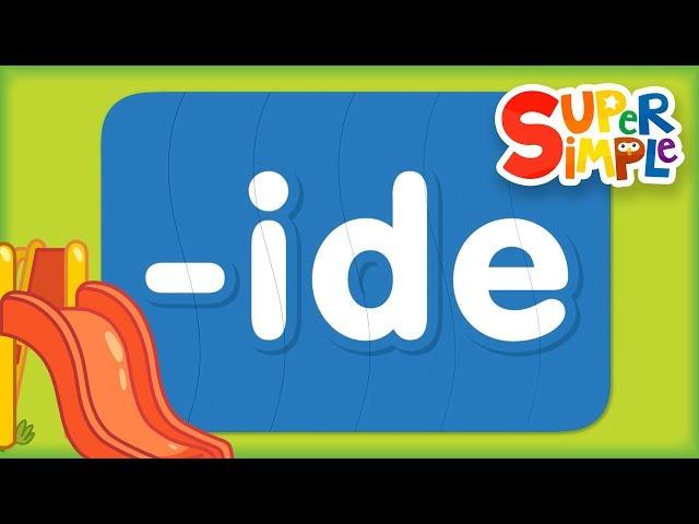 Word Family “ide” | Turn & Learn ABCs | Preschool Learning