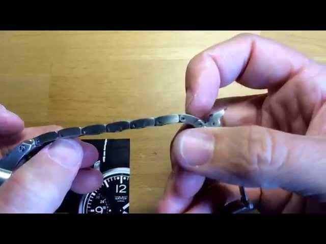 How To easily resize, Adjust a robust metal band (Gavox Squadron)