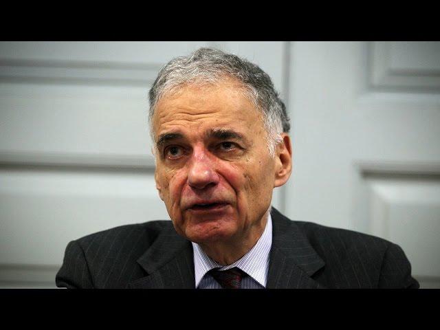 Ralph Nader Criticizes 'Absurd' College Culture