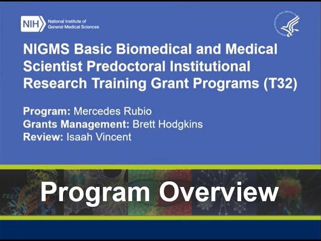 BBM and MSTP T32 Program Overview 2023 - Part 1