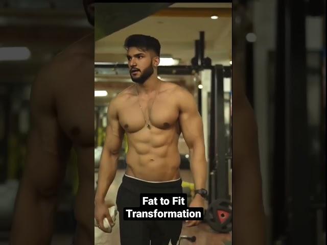 Fat to Fit Transformation Men | Fat to muscles | weight lose #shorts #viral #shortvideo