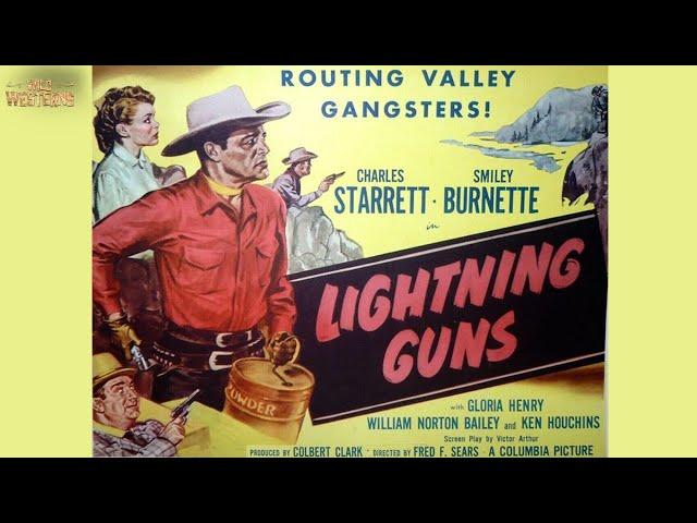 Lightning Guns | Full Movie | Wild Westerns