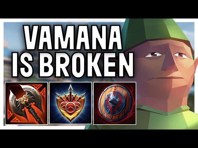 SS+ TIER SOLO LANE GOD - Vamana Solo Ranked Conquest