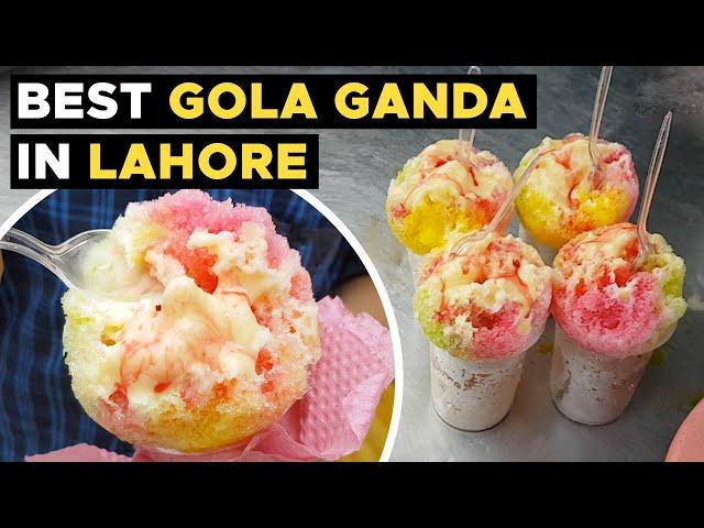 Ultimate Gola Ganda in Gawalmandi | Street Food Pakistan | Lahore