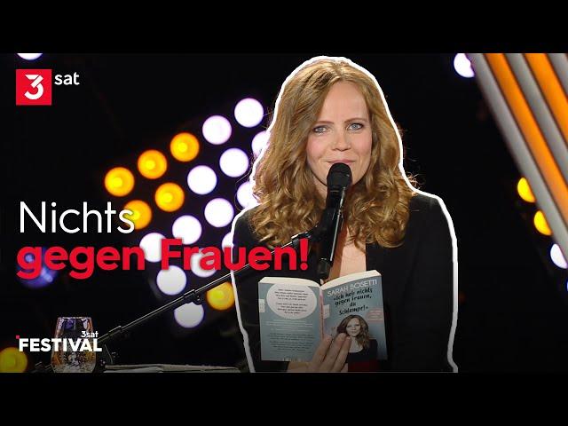 Sarah Bosetti hat Antworten auf Hasskommentare gegen Frauen | 3satFestival