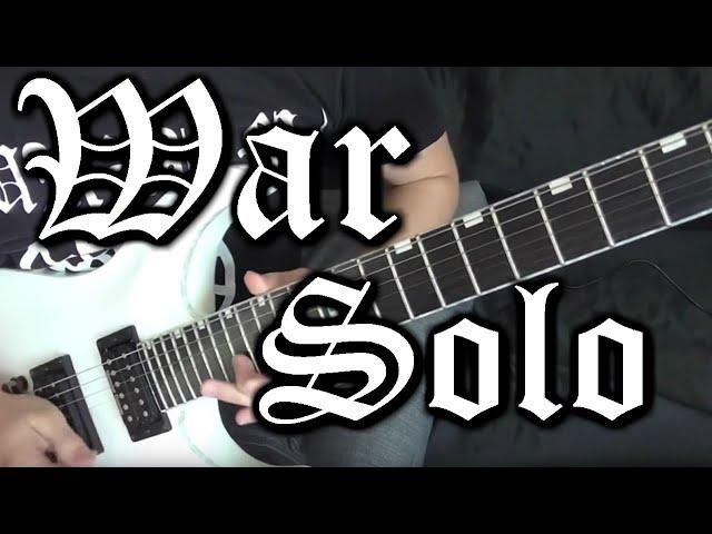 Burzum - War SOLO Guitar Cover