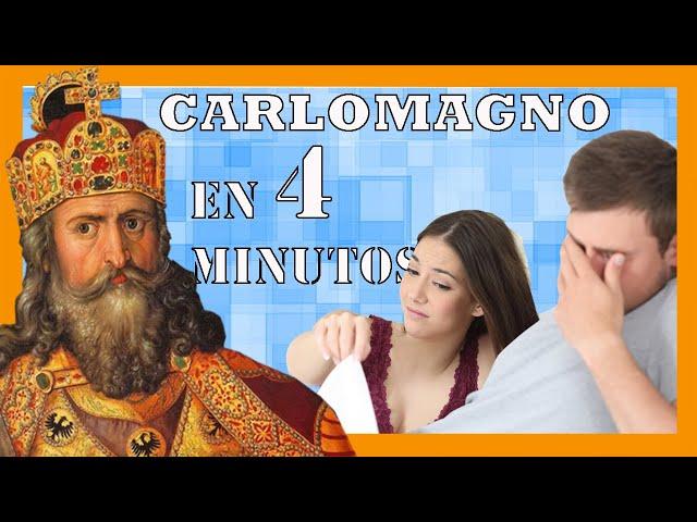 Carlomagno y el Imperio Carolingio en 4 minutos