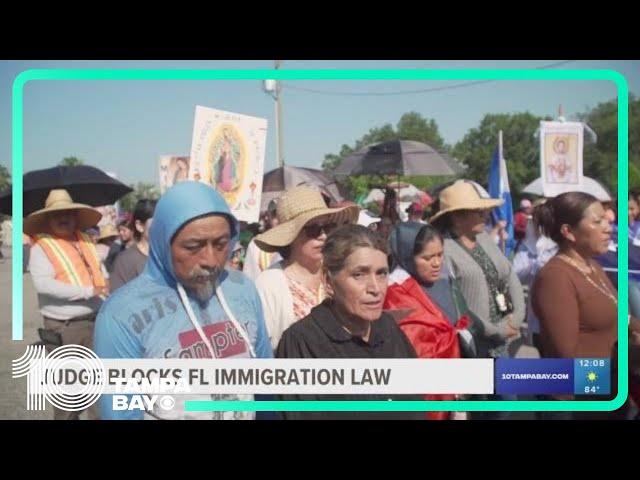 Federal judge blocks Florida immigration law