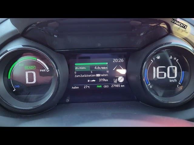 Toyota Yaris Hybrid (P4) MY22 /acceleration/ Vmax/ specs /0-181 kph on German Autobahn