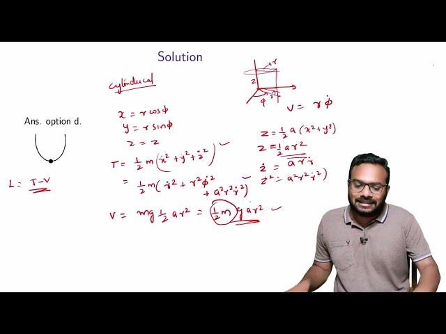Lagrangian dynamcis 3 Classical Mechanics Lectures by Dr. Sebastian Koothottil.
