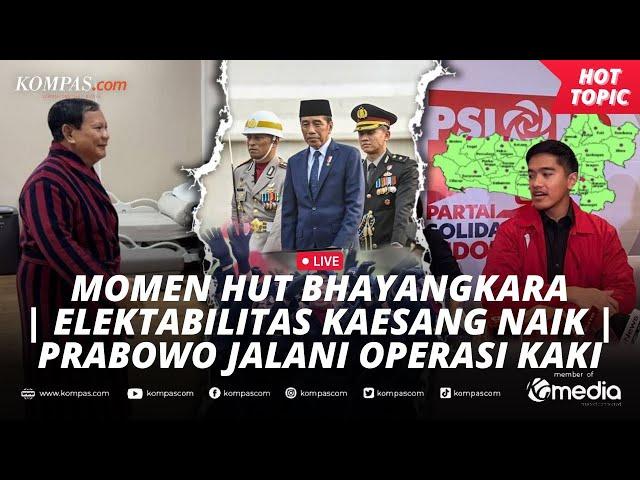 LIVE - Momen Hari Bhayangkara | Elektabilitas Kaesang Naik di Jateng | Prabowo Jalani Operasi Kaki