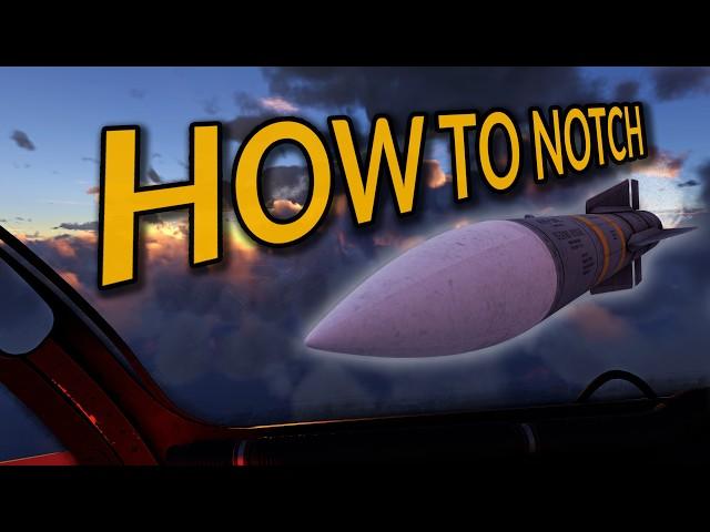 How to NOTCH ANY FOX-3 - Active Radar Homing Missiles in War Thunder Guide