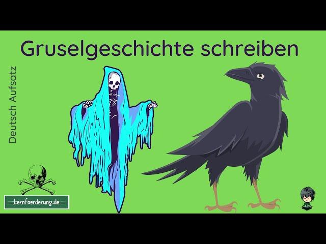  Gruselgeschichte schreiben | Aufsatz | Beispiel  Vorlage | Tipps