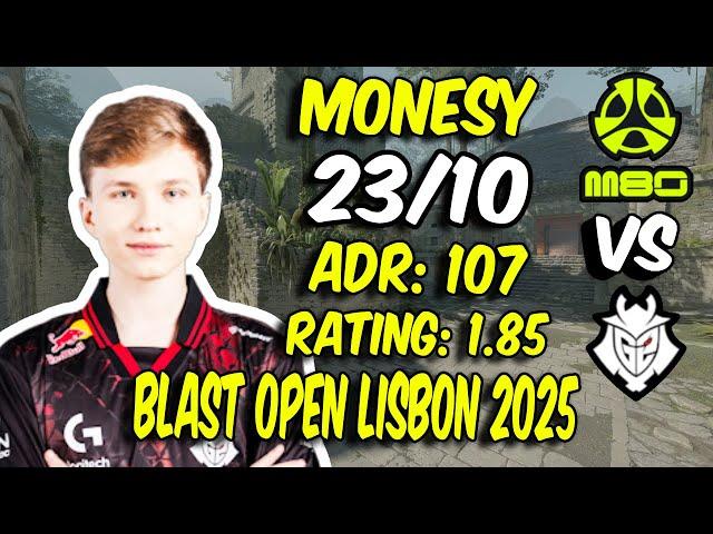 m0NESY 23 Kills vs M80! G2 m0NESY POV (Ancient) at BLAST Open Lisbon 2025