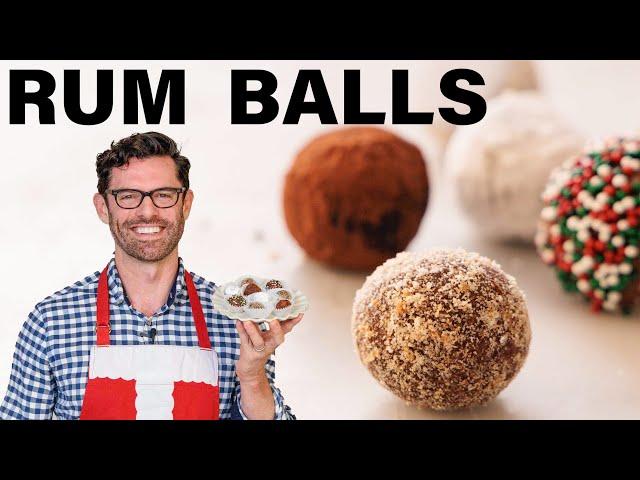 EASY Rum Balls Recipe