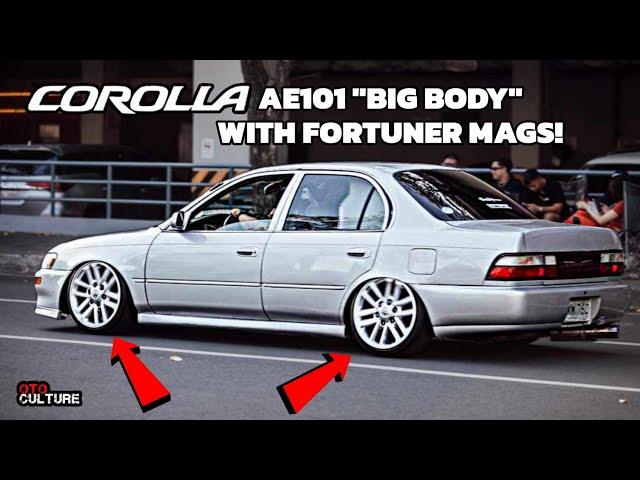 1996 Toyota Corolla GLI "Big Body" with FORTUNER Mags! | OtoCulture