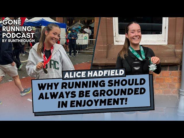 How to let go of JUDGMENT and GROUND running in ENJOYMENT! W/ Alice Hadfield (AKA @alicejessicafit)
