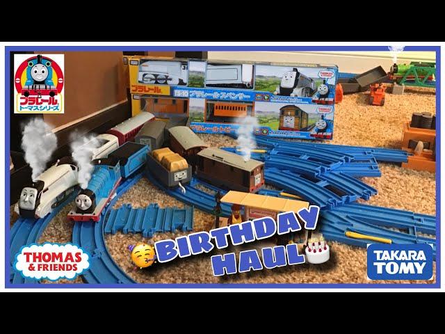 Tomy Plarail Thomas and friends Haul Review (Birthday edition )