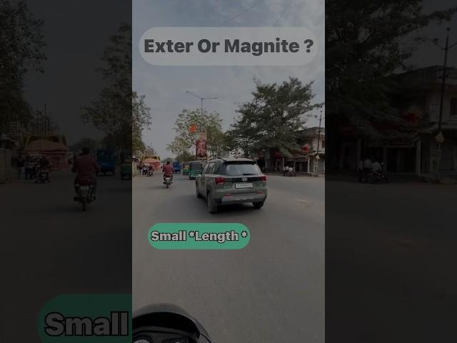 Exter Or Magnite ? #shorts #exter #magnite #automotive