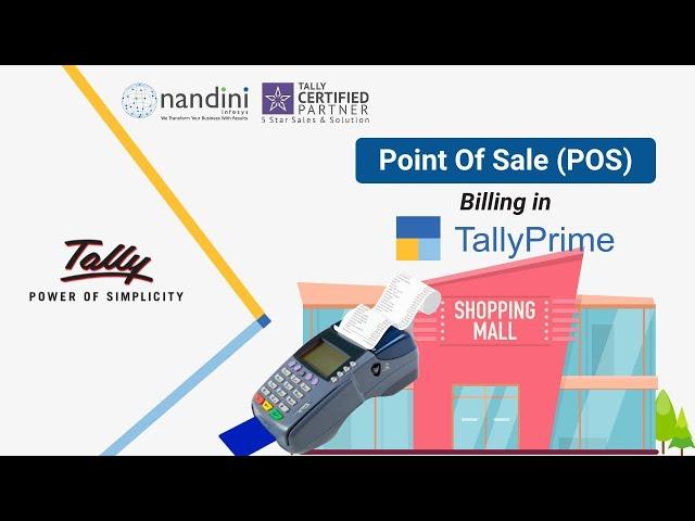Point of Sale (POS) Billing in TallyPrime: Simplify Shopping Mall Accounting